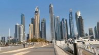 Небоскрёбы в Дубае, район Dubai Harbour