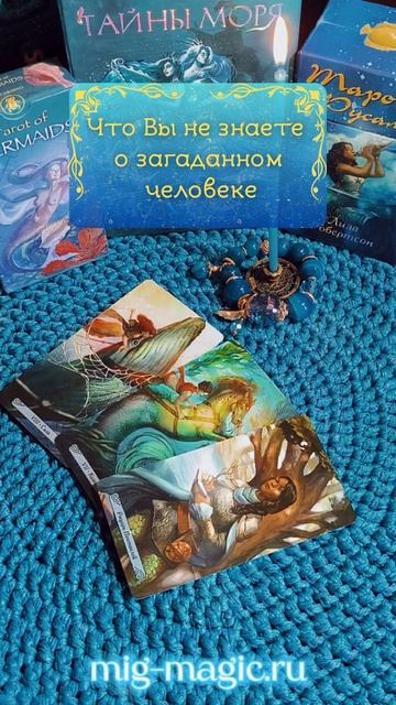Что Вы не знаете о загаданном человеке❓Общий расклад на картах Таро ⚜️ #таро #гадание #расклад