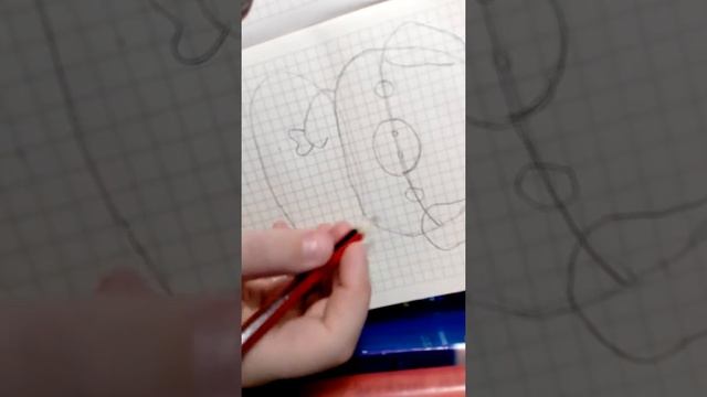 Как нарисовать милую свинку кавай? 2019)))