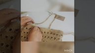 Сумка из джута. Часть4