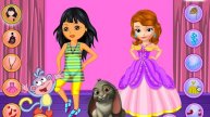 Sofia vs Dora - София Принцесса vs Даша Следопыт