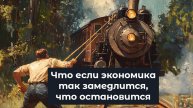 Что если экономика так замедлится, что остановится?