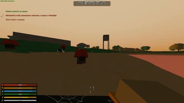 Пвп 1х1 с каким-то челом Unturned