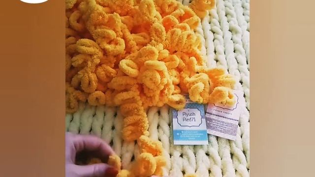 Узор ЦЕПОЧКА из alize puffy часть 2