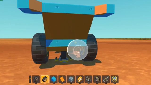 Как построить гоночную машину в scratch mechanic?