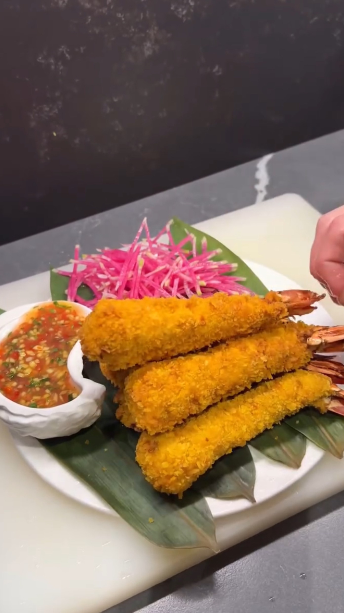 Попросила креветочек к пиву 🍤🔥