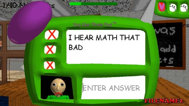 Baldi Basics School Bigger (Chapter 1) (Мод)