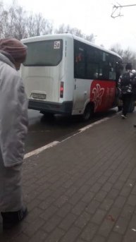 маршрутка 5 газель и Мерседес автобус маршрут 23