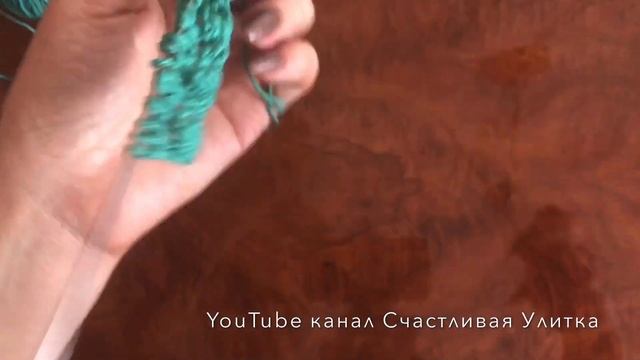 УРОК 21. АЖУРНЫЙ УЗОР СПИЦАМИ