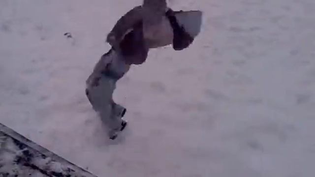 Моё первое заднее сальто