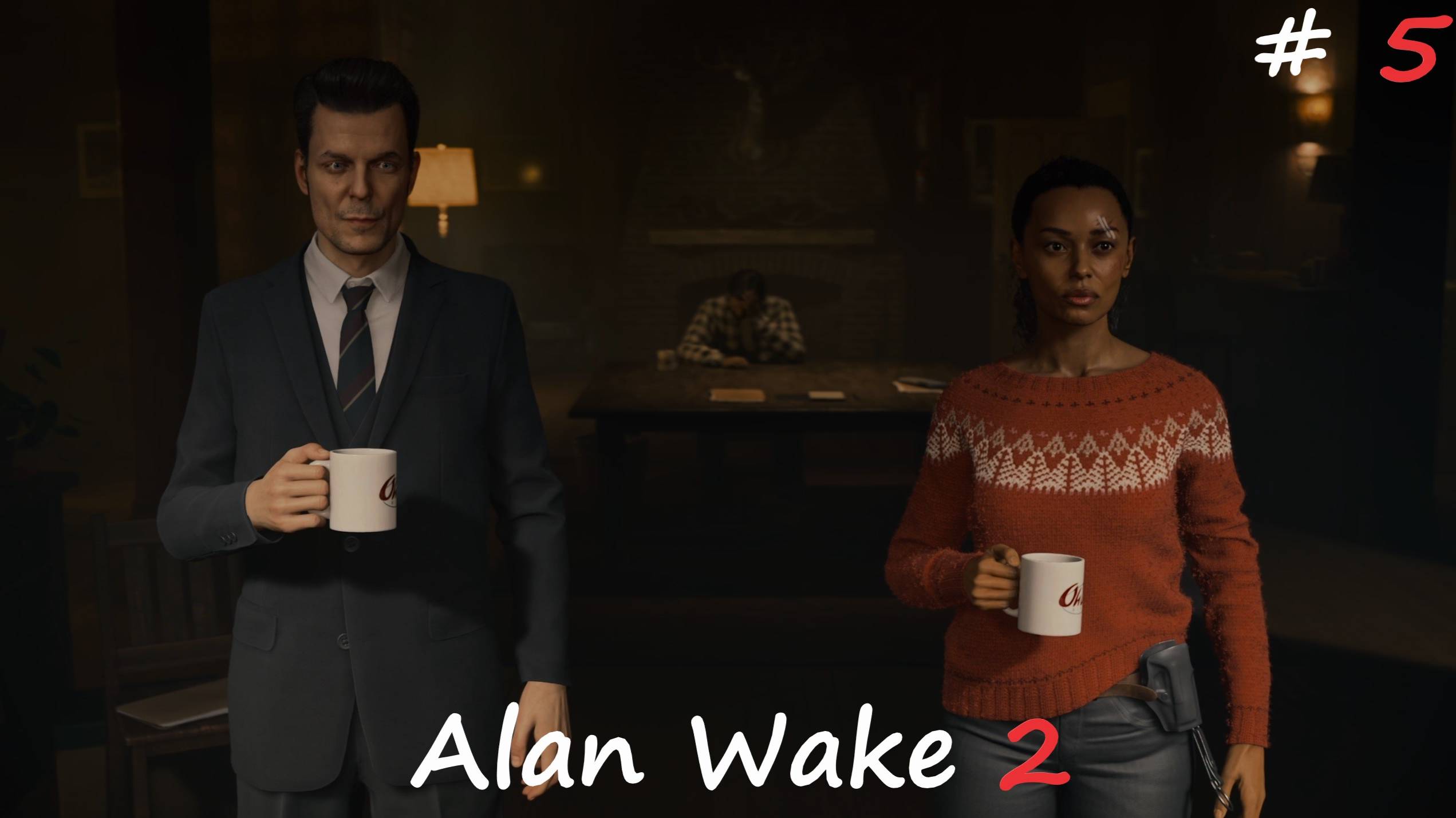 Исследуем ранее затопленную местность►Вернулись в город►Alan Wake 2 #5