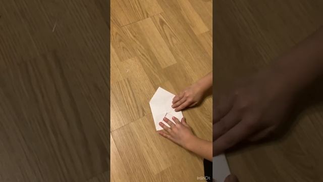 Поделка оригами Петушок, который клюет