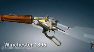 🔫 Winchester Model 1895 3D 🔥