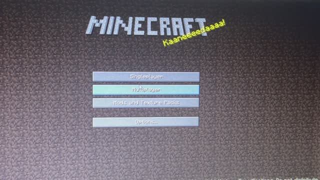 Первый раз зашёл на альфу в Minecraft