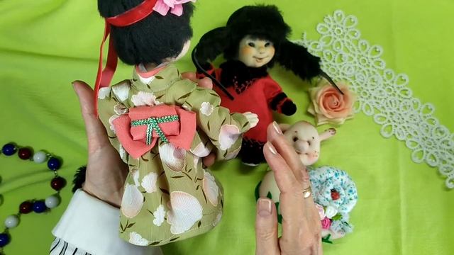 Куклы ручной работы@Вера Миронова
