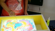 Мои фантазии в технике эбру