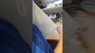 распаковка картины по номерам. (кот в очках😎)
