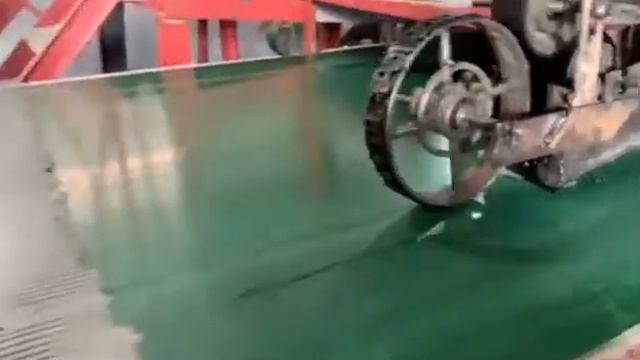 Машина для изготовления кровельных листов из гофрированного фиброцемента