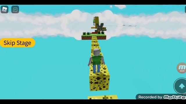 играю роблокс Майнкрафт паркур