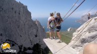 Иван Ильяс-кая, прыжки с верёвкой в Крыму с командой Skyline