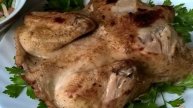 Курица запеченная в маринаде
