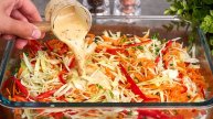Капуста и 2 яйца! Вкусный ужин из простых продуктов. Так КАПУСТУ вы еще НЕ ГОТОВИЛИ!
