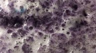 Фиолетовая бомбочка с Мишкой