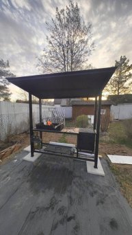 Мангал "Лофт Ц1" с печкой и дровницей по т.84957644402 или mos-mangal.ru/?p=23272