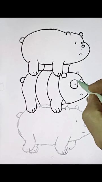"Вся правда о медведях" (We Bare Bears) #shortsvideo #subscribe #shorts #short
