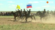 В Ергенинском прошли традиционные скачки