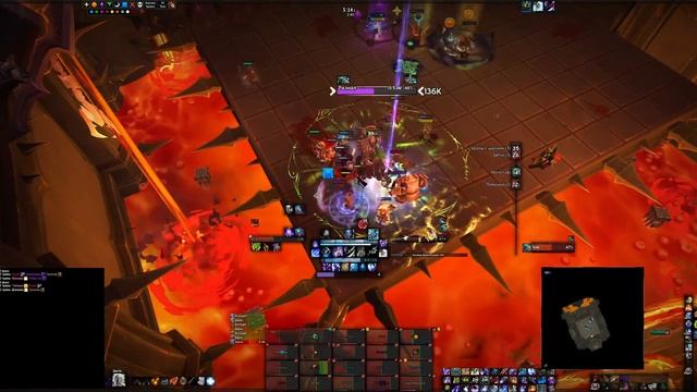 Тайга клан vs Painsmith Raznal Mythic (Arcane Mage PoV)