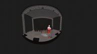 #АннаЧиповская Клип песни "Hearts" 3Д анимация цифровой аватар -панорамная анимация 360 градусов