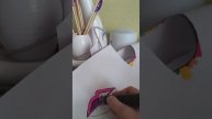 легко рисуем губы