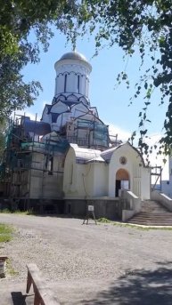 Храм святого страстотерпца царя Николая (Новосибирск 2023 г.)