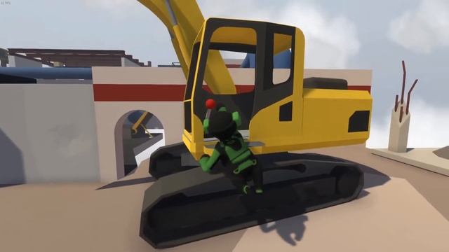 играем с друзьями (Human Fall Flat)