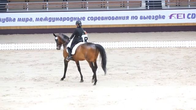 Международные соревнования по выездке 2017 - Ратомка - 22 апреля[Ксения Хурман]