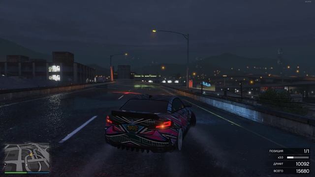 Grand Theft Auto V: Дрифт 6