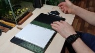 Тетрадь А5 на кольцах. кожаная обложка.