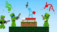 Бедвартс VS Стикман (Анимация)