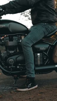 На моцике Триумф #triumph