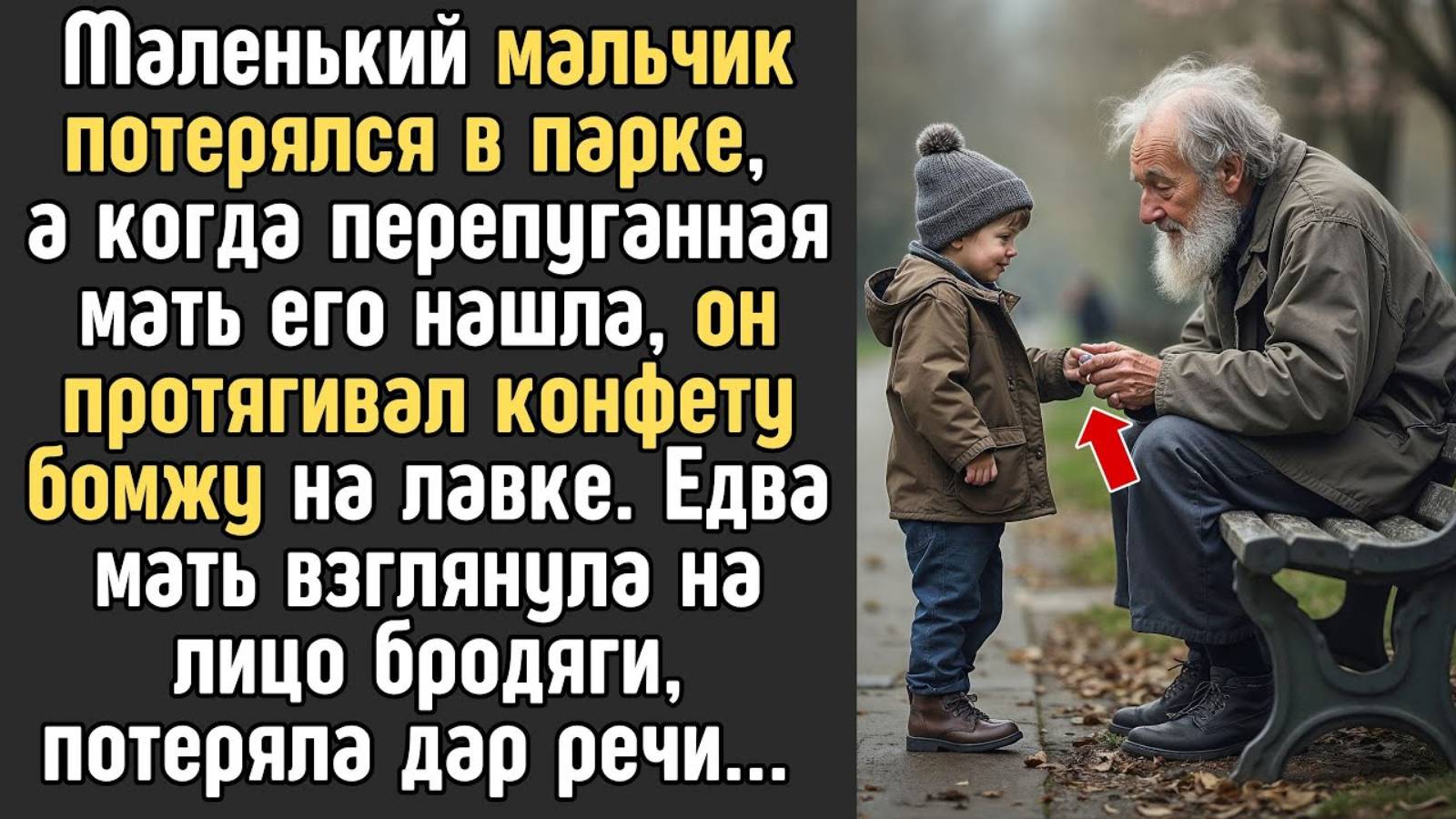 Истории из жизни. Маленький мальчик потерялся в парке Жизненные истории, Аудио рассказы слушать