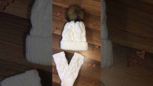 🌸Вязаный женский комплект🌸