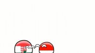 Польша и Венгрия countryballs