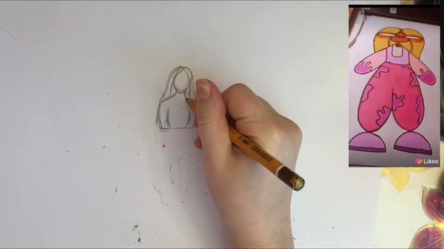 Перерисовала жирного китайца..