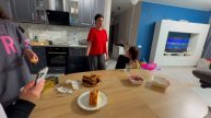 Сидим с девочками часть 1