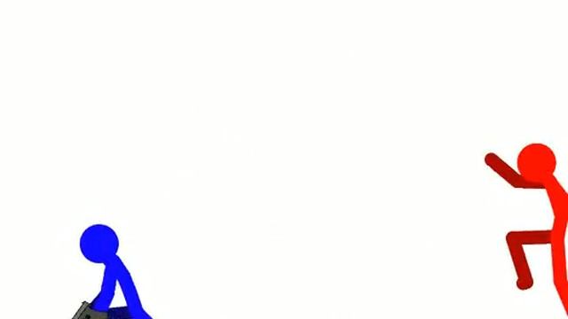 Red VS Blue #1 [рисуем мультфильмы 2]