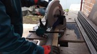 Запил нереальных углов на отрезной машине Bosch