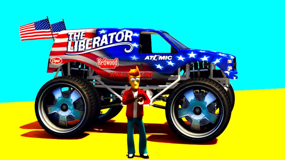 Мультики про Машинки Трюки на Грузовике-Монстр Мультфильмы для детей и малышей