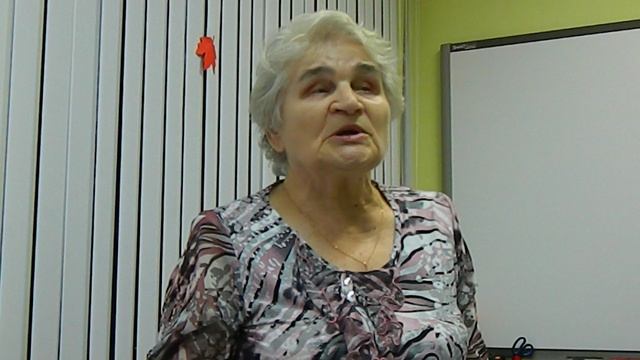 Из архива. Дети войны - встреча Яценко Тамары Григорьевны со школьниками школы № 41 26 сентября 2014