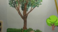 Draw a tree.Дарахт расмини чизамиз.Рисуем дерево .